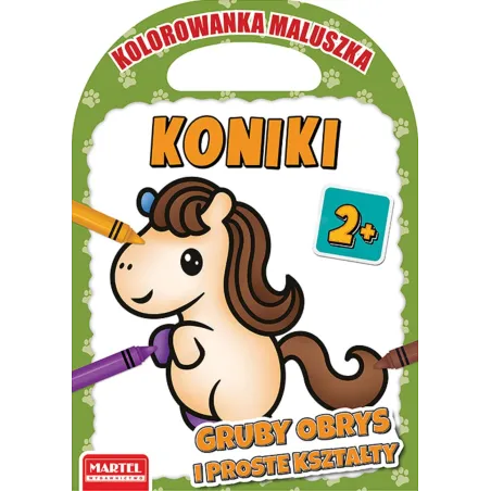 KONIKI. KOLOROWANKA MALUSZKA 2+