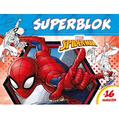 MARVEL SPIDER-MAN. SUPERBLOK Z NAKLEJKAMI