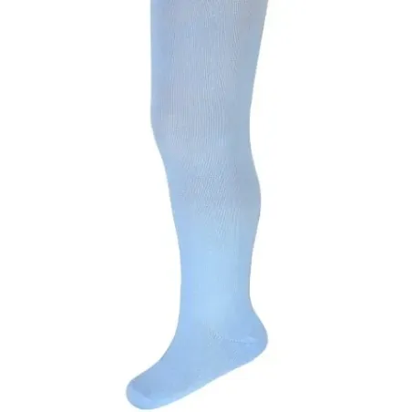 RAJSTOPY DZIECIĘCE NIEBIESKIE BAWEŁNIANE 92-98 CM MILUSIE