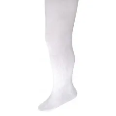RAJSTOPY DZIECIĘCE BIAŁE BAWEŁNIANE 48-52 CM MILUSIE