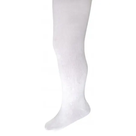 RAJSTOPY DZIECIĘCE BIAŁE BAWEŁNIANE 48-52 CM MILUSIE