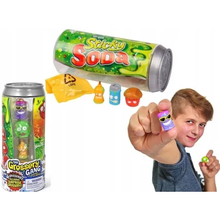 GROSSERY GANG OHYDNA PUSZKA SODA ZGNILAK 4 FIGURKI 5+