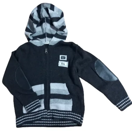 BAWEŁNIANA BLUZA SWETERKOWA CHŁOPIĘCA 2A ELIANE&LENA