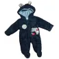 BAWEŁNIANY PAJAC Z KAPTUREM BOW BOW 3-6M 62CM TUP-TIM