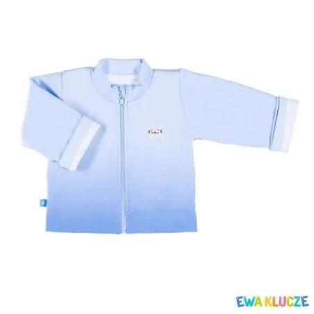 BLUZA CHŁOPIĘCA NIEBIESKA Z PODSZEWKĄ WINTER 86 CM EEVI