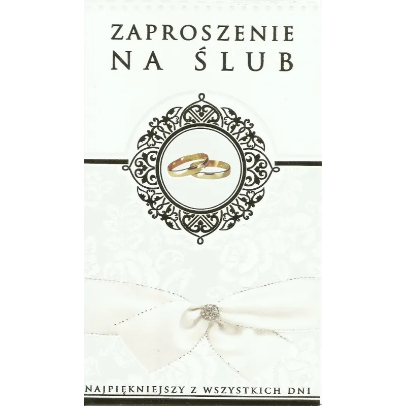 ZAPROSZENIE NA ŚLUB + KOPERTA