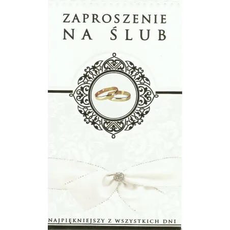 Zaproszenie Na Ślub + Koperta 5 Szt. Zaproszenie Na Ślub + Koperta 5 Szt.