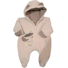 PAJAC CHŁOPIĘCY Z KAPTUREM WILD PARK POLAR 68 CM EEVI