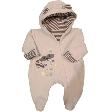 PAJAC CHŁOPIĘCY Z KAPTUREM WILD PARK POLAR 68 CM EEVI