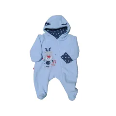 PAJAC CHŁOPIĘCY Z KAPTUREM WILD PARK POLAR 74 CM EEVI