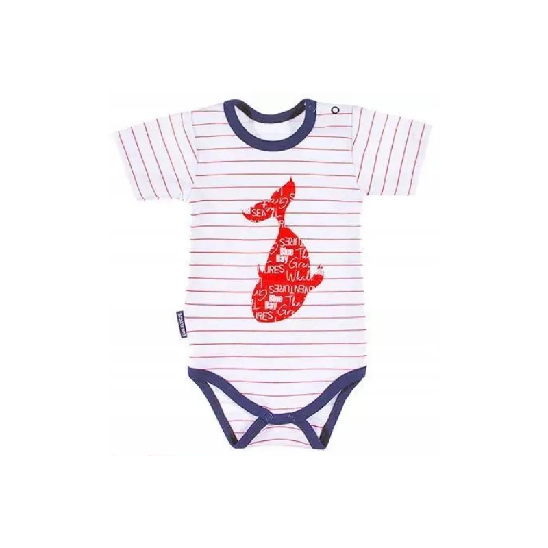 BODY DZIECIĘCE Z KRÓTKIM RĘKAWEM BIG FISH 86 CM EEVI