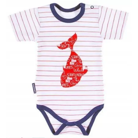BODY DZIECIĘCE Z KRÓTKIM RĘKAWEM BIG FISH 86 CM EEVI