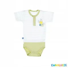 BODY Z KRÓTKIM RĘKAWEM CACTUS POLO OLIWKA 62 CM EEVI