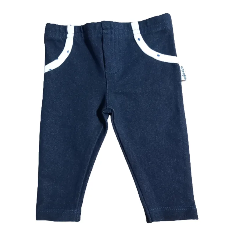 LEGGINSY DZIEWCZĘCE CZARNE 62CM BAMAR