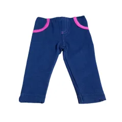 LEGGINSY DZIEWCZĘCE GRANATOWE 62CM BAMAR