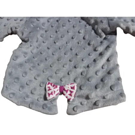 Kurtka Z Kapturem Dziewczęca Bawełna Minky 56Cm Bamar