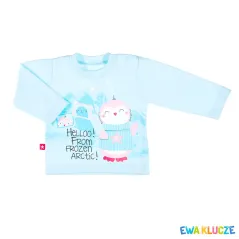 BLUZKA DZIEWCZĘCA Z DŁUGIM RĘKAWEM WINTER 62 CM EEVI