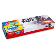FARBY PLAKATOWE 12 KOLORÓW STAR WARS