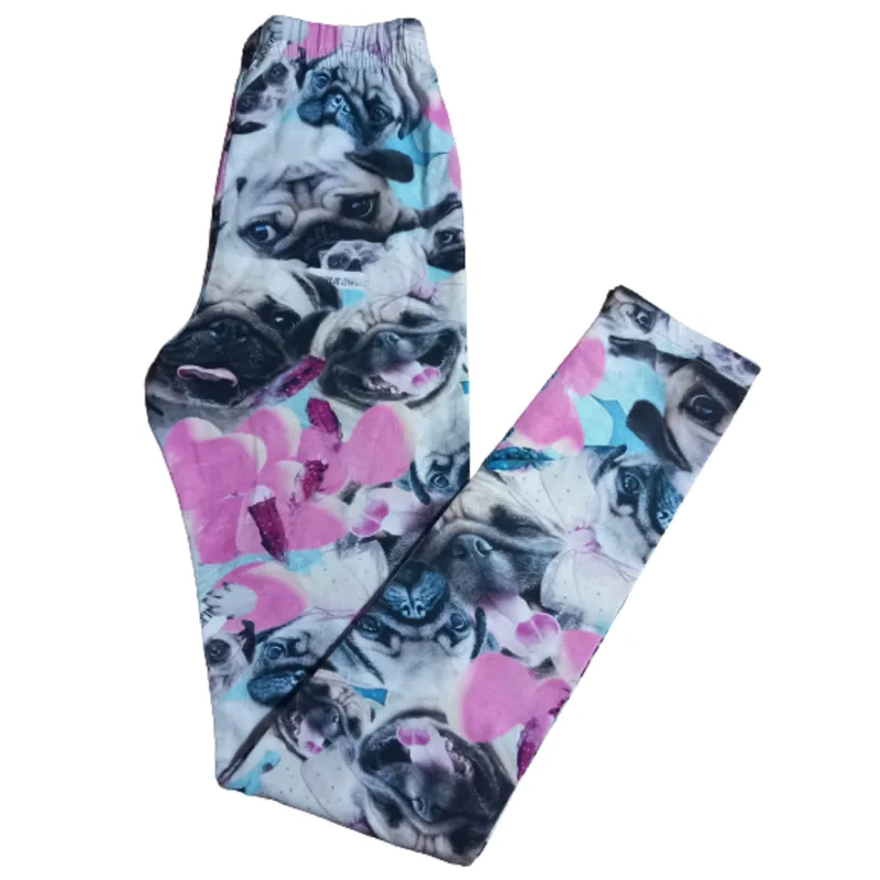 LEGGINSY DŁUGIE BAWEŁNIANE MOPSY 146CM ATUT