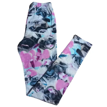 Legginsy Długie Bawełniane Mopsy 146Cm Atut Legginsy Długie Bawełniane Mopsy 146Cm Atut