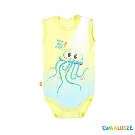 BODY CHŁOPIĘCE NA RAMIĄCZKA SUMMER TIME SELEDYN 68 CM EEVI