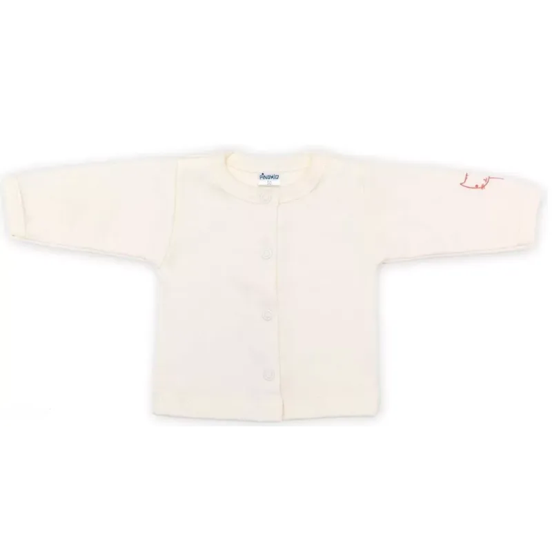 KAFTAN NIEMOWLĘCY PIKOLINA ECRU KOTEK 68 CM PINOKIO
