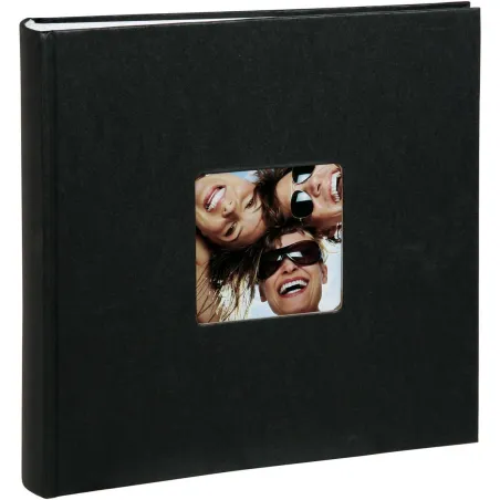 Album Na Zdjęcia Wklejane Fun 30 X 30 Cm Czarny Album Na Zdjęcia Wklejane Fun 30 X 30 Cm Czarny