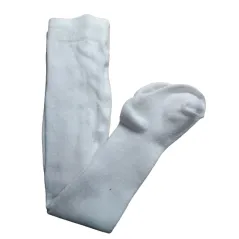 BIAŁE BAWEŁNIANE RAJSTOPKI DZIEWCZĘCE 52/56CM YO! CLUB