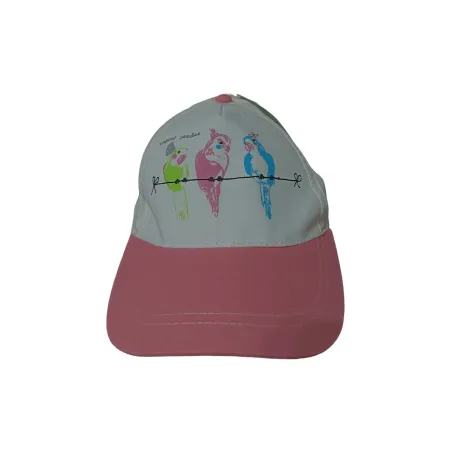 CZAPKA Z DASZKIEM DZIEWCZĘCA PAPUGI RÓŻOWA 54CM YO! CLUB