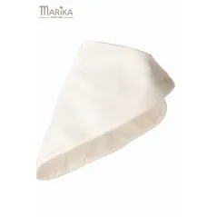 CHUSTKA POD SZYJĘ NIEMOWLĘCA BIAŁA 40-42 MARIKA