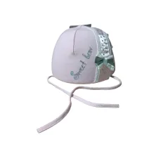 CZAPKA NIEMOWLĘCA RÓŻOWA WIĄZANA SWEET BOW 38CM MARIKA