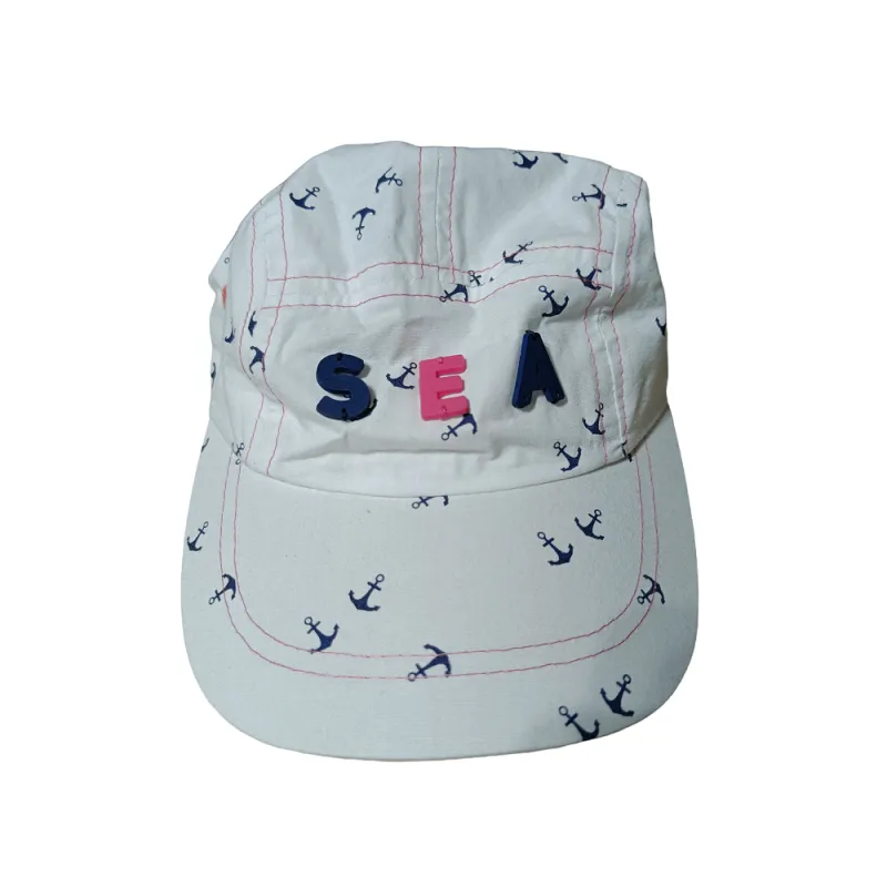 CZAPKA Z DASZKIEM DZIEWCZĘCA SEA BIAŁA 50CM YO! CLUB