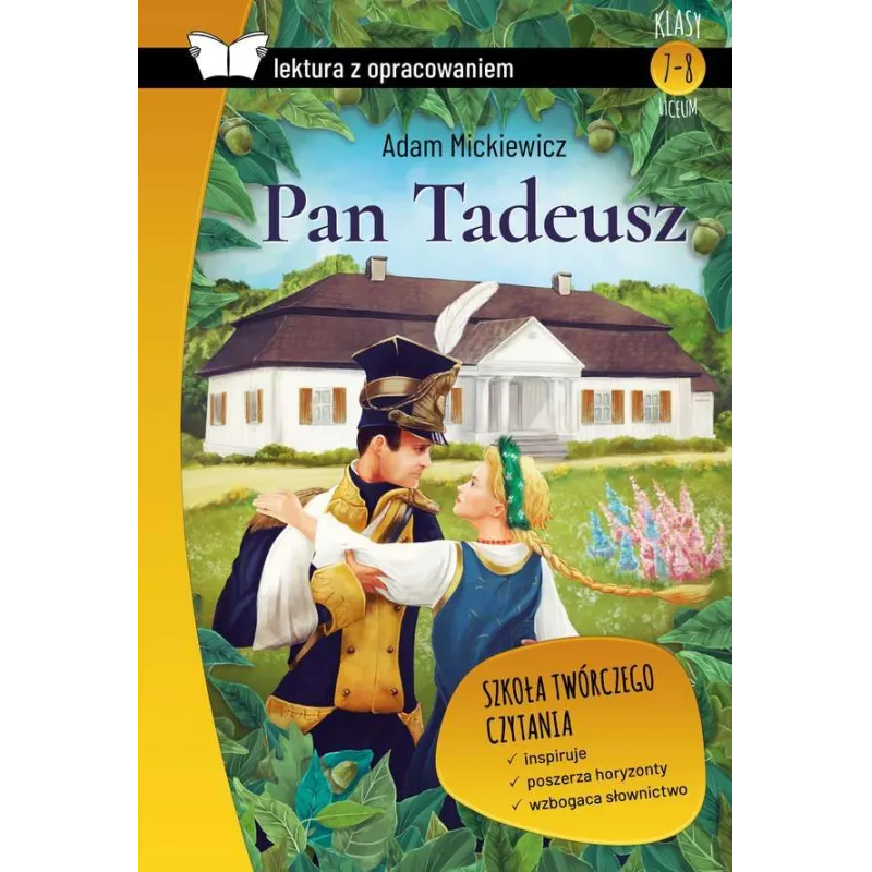 PAN TADEUSZ LEKTURA Z OPRACOWANIEM Adam Mickiewicz - SBM