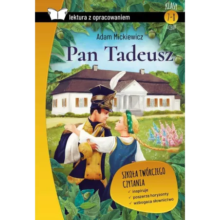 PAN TADEUSZ LEKTURA Z OPRACOWANIEM Adam Mickiewicz - SBM