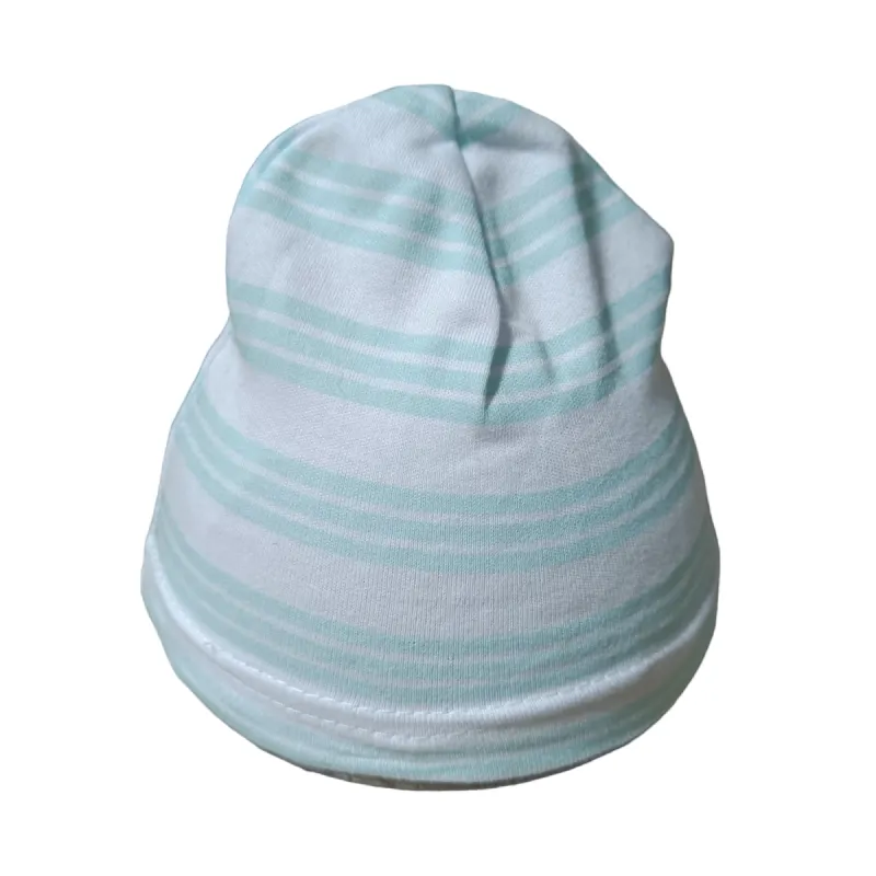 CZAPKA NIEMOWLĘCA SMERFETKA PETITE PASKI TURKUS 56CM EEVI