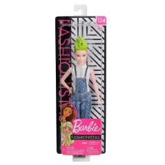 LALKA BARBIE FASHIONISTAS MODNE PRZYJACIÓŁKI ZIELONE WŁOSY 3+