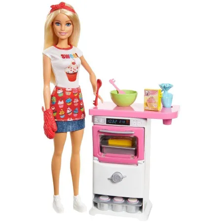 Lalka Barbie Zestaw Domowe Wypieki 3+ Lalka Barbie Zestaw Domowe Wypieki 3+
