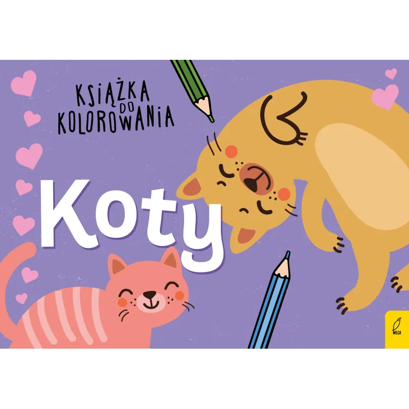 KOTY. KSIĄŻKA DO KOLOROWANIA