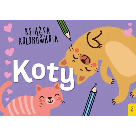 KOTY. KSIĄŻKA DO KOLOROWANIA