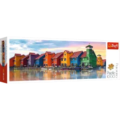 GRONINGEN HOLANDIA PUZZLE PANORAMICZNE 1000 ELEMENTÓW 10+