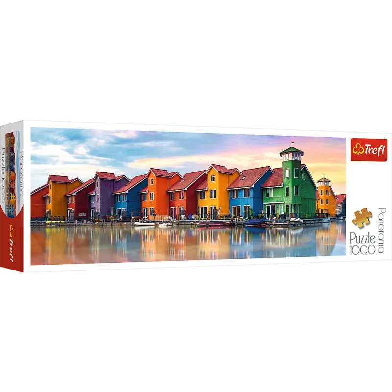 GRONINGEN HOLANDIA PUZZLE PANORAMICZNE 1000 ELEMENTÓW 10+