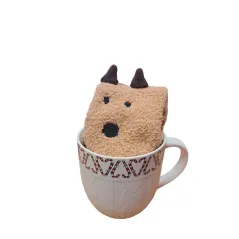 KUBEK CERAMICZNY ŚWIĄTECZNY 560ML + SKARPETKI