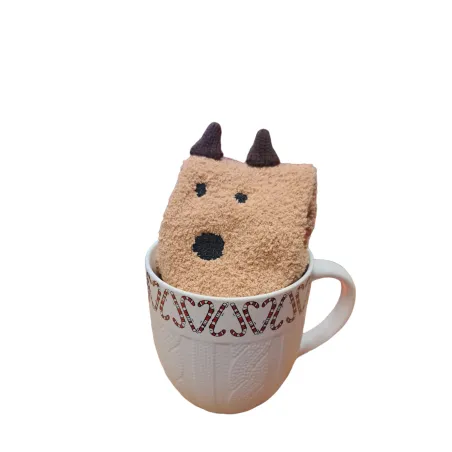 KUBEK CERAMICZNY ŚWIĄTECZNY 560ML + SKARPETKI