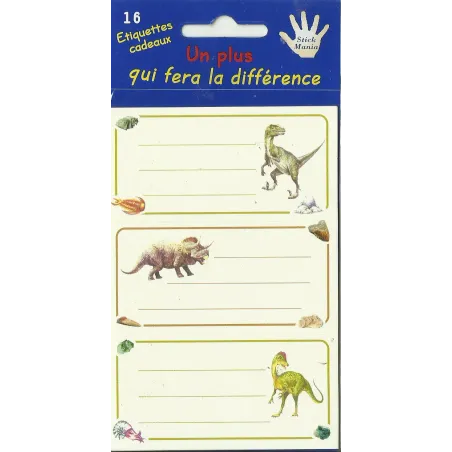 Dinozaury Naklejki Na Zeszyty 12 Szt. Dinozaury Naklejki Na Zeszyty 12 Szt.