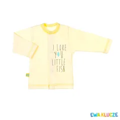 KAFTAN BAWEŁNIANY PETITE ŻÓŁTY 62 CM EEVI