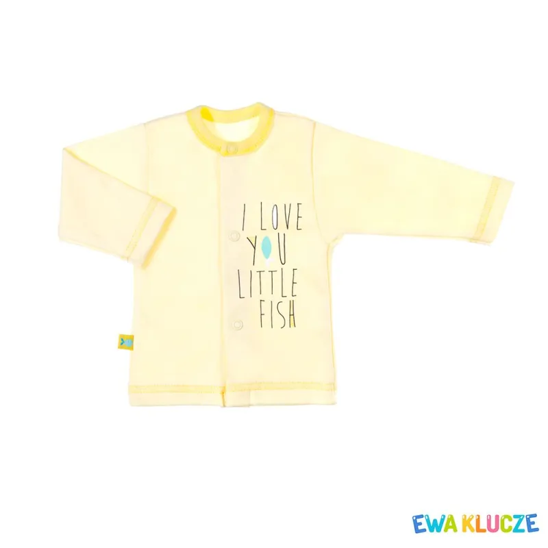 KAFTAN BAWEŁNIANY PETITE ŻÓŁTY 62 CM EEVI