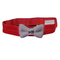 OPASKA DZIEWCZĘCA NA GUMCE CZERWONA 38CM NUS