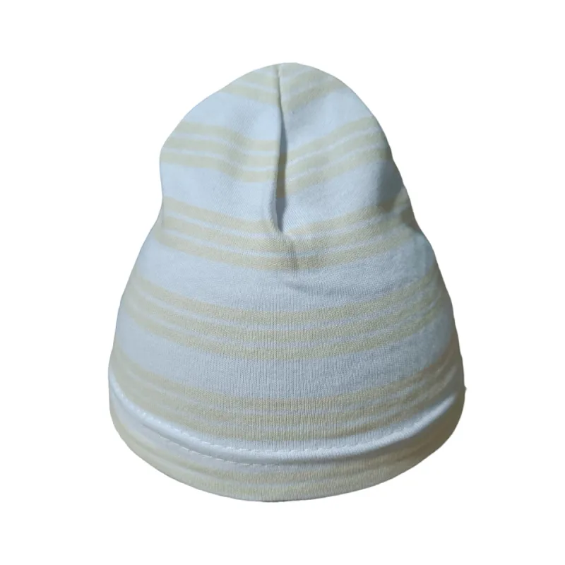CZAPKA NIEMOWLĘCA SMERFETKA PETITE PASKI ECRU 42CM EEVI