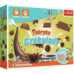 FABRYKA CZEKOLADY ZESTAW KREATYWNY SCIENCE4YOU 8+
