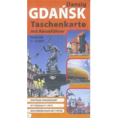 GDAŃSK. PLAN MIASTA WERSJA NIEMIECKA